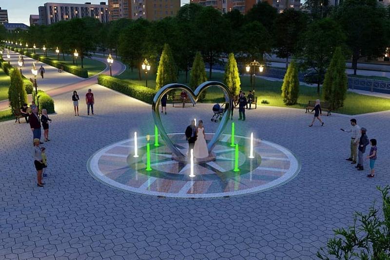 В центре Анапы построят фонтан для влюбленных 