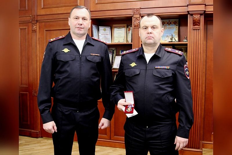 Начальник полиции Краснодара награжден орденом Российского совета ветеранов ОВД и Внутренних войск «За заслуги» 