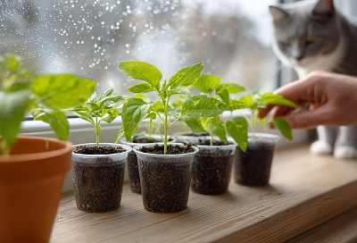 Чем подкормить рассаду перцев после пикировки: 3 простых варианта