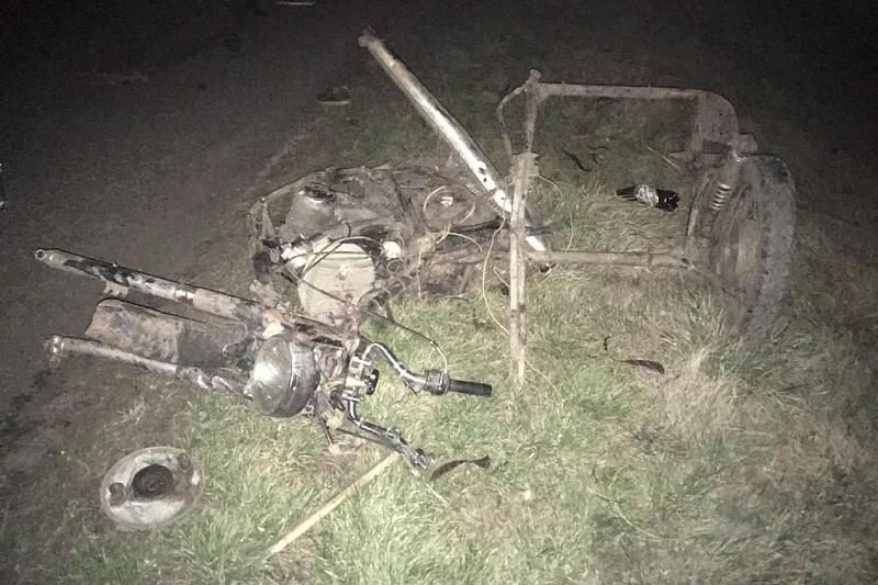 В Краснодарском крае в ДТП погиб 8-летний пассажир мотоцикла