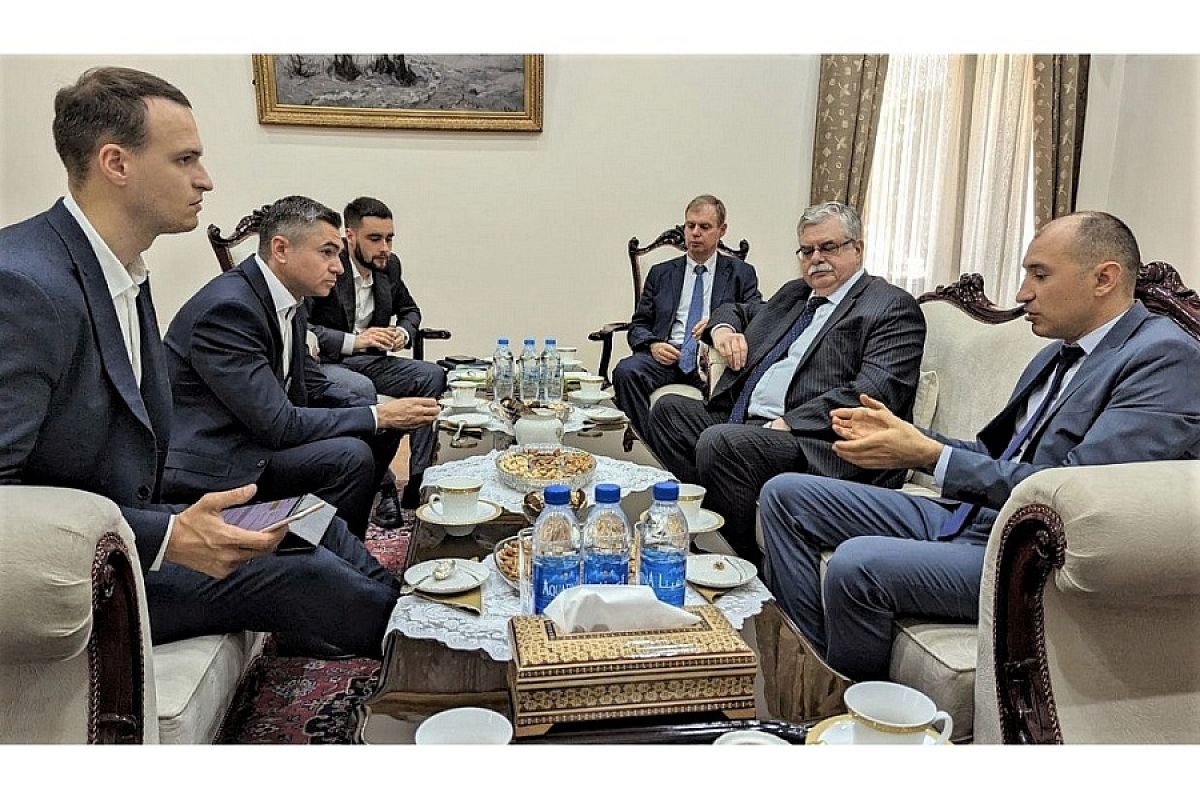 Вице-губернатор Кубани Александр Руппель встретился с Чрезвычайным и Полномочным Послом РФ Алексеем Дедовым в Иране