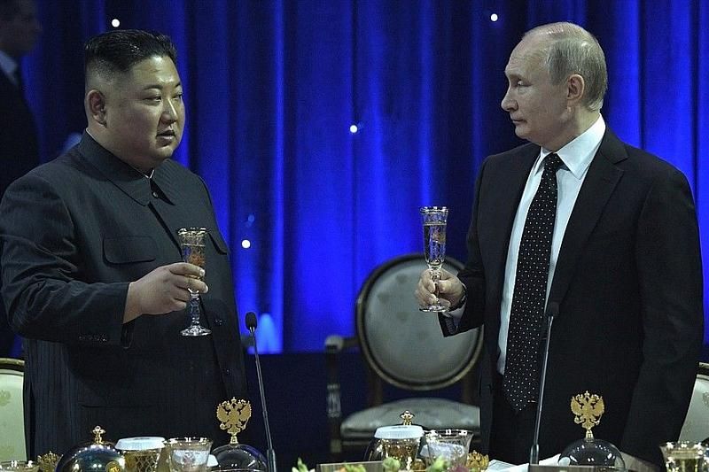 Владимир Путин угостил Ким Чен Ына вином из Краснодарского края
