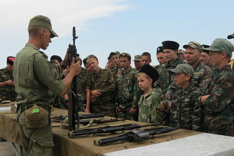 В Краснодарском крае 2500 казаков принимают участие в военно-полевых сборах