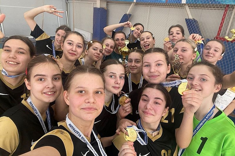 Сборная Краснодарского края взяла «золото» первенства России по гандболу среди девушек