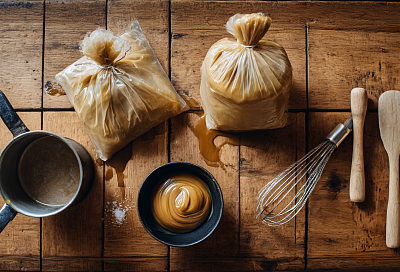 Сливочная карамель для тортов и десертов