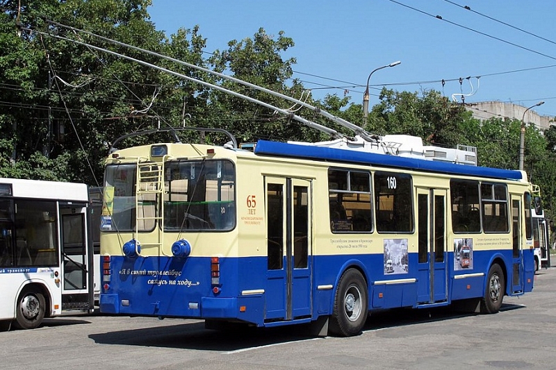 В Краснодаре восстановлено движение троллейбусов на ул. Северная