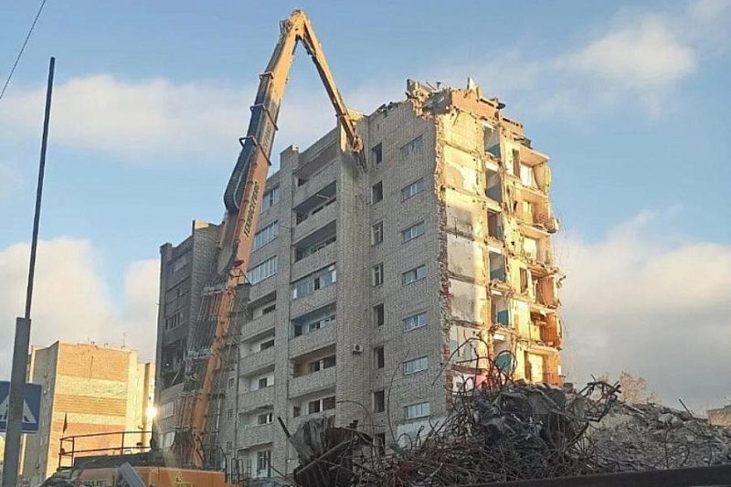 Жильцам пострадавшего при крушении самолета дома в Ейске компенсировали стоимость временной аренды 113 квартир
