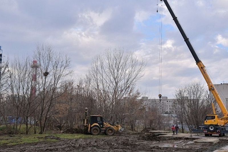 Школу на 1,5 тыс. мест начали строить на ул. Байбакова в Краснодаре