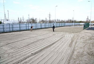 Зону выгула собак обустроили в строящемся под Краснодаром приюте для животных