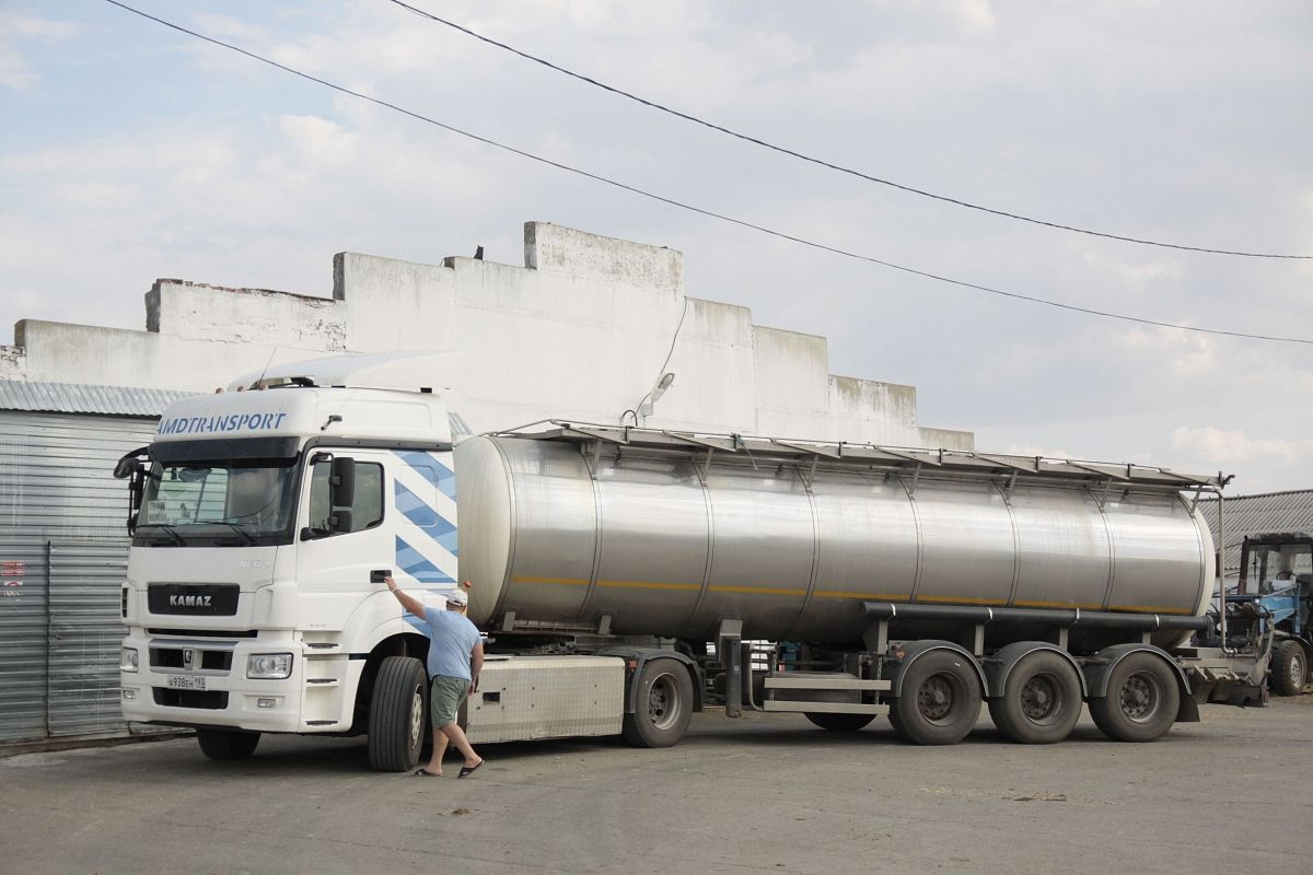 С молочно-товарных комплексов Кубани сырое молоко поставляется на глубокую переработку. 