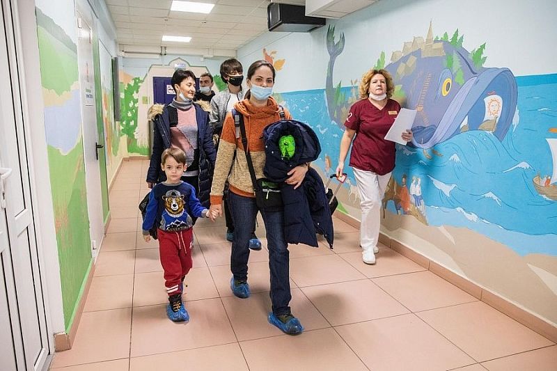 Дети из Краснодарского края прибыли на лечение в Москву