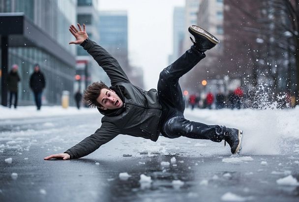 Как получить компенсацию после падения на льду: главный совет от юриста