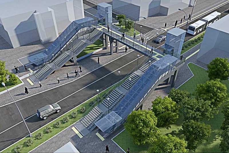 В Сочи появится самый современный надземный пешеходный переход в крае