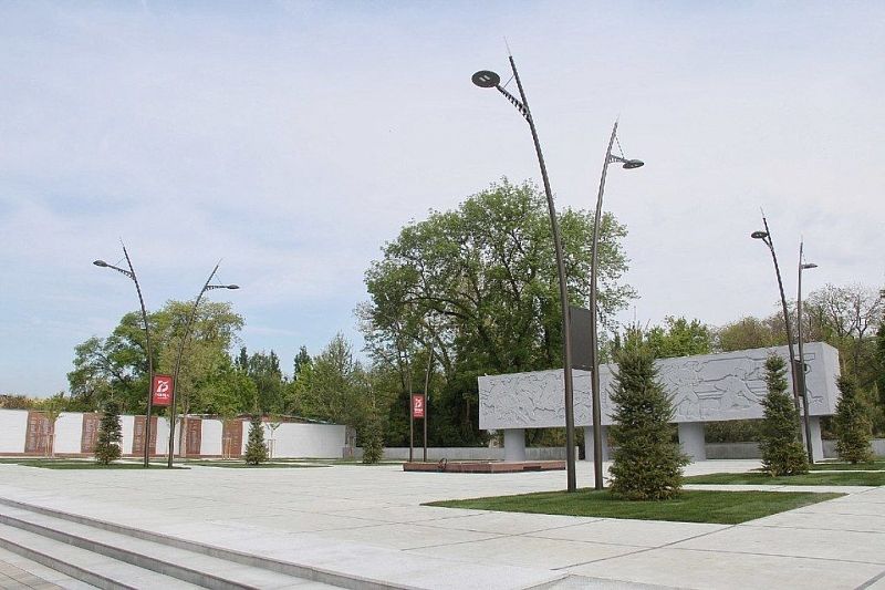 В Краснодаре завершена масштабная реставрация мемориального комплекса «Вечный огонь»
