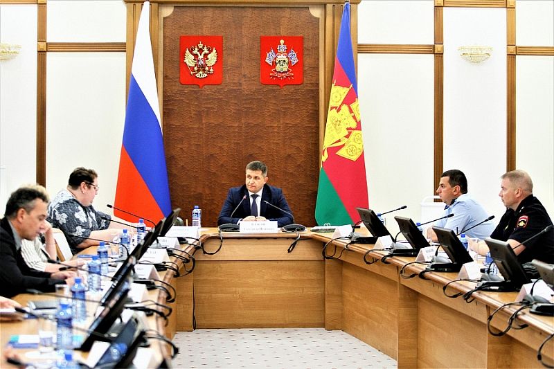Расширенное заседание краевой антинаркотической комиссии прошло в Краснодаре