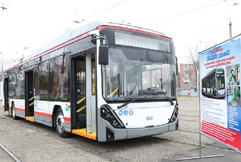 Первый из 60 новых троллейбусов поступил в Краснодар: по какому маршруту он будет ходить