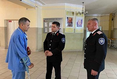 Вице-губернатор Александр Власов посетил военный госпиталь в Краснодаре