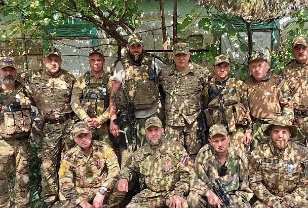 Казаки из отряда «Кубань» награждены за выполнение задач специальной военной операции