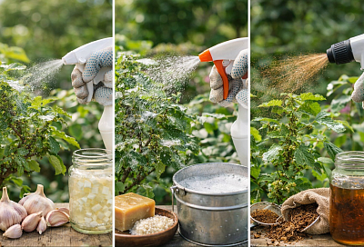 Тля на кустах смородины сбегает за 1 минуту: вот 3 народных метода борьбы с вредителем – ни грамма химии