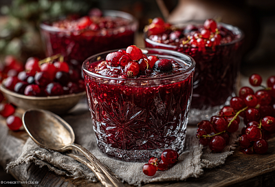 Настоящий русский овсяный кисель с клюквой, брусникой и красной смородиной — густой, тягучий и невероятно полезный