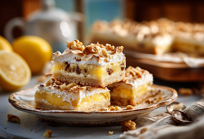 Печенье «Софи Лорен» из 60-х: праздничное, лимонное, с безе и орехами 