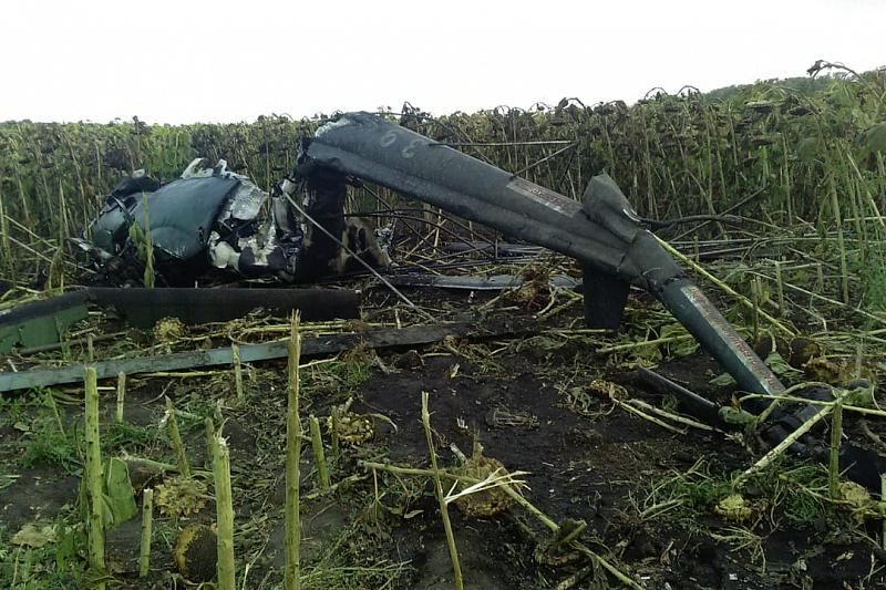 После крушения вертолета Ми-2 в Краснодарском крае возбуждено уголовное дело