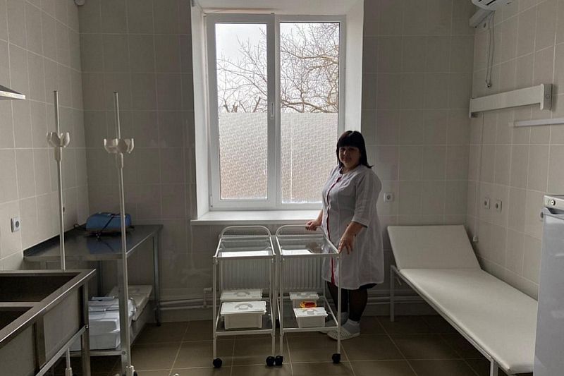 Новый офис врача общей практики открыли в Кавказском районе