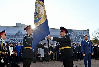Новороссийский казачий кадетский корпус стал обладателем переходящего знамени президента РФ