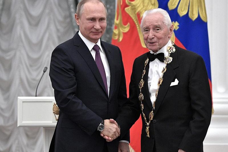 Путин поздравил Юрия Григоровича с 92-летием