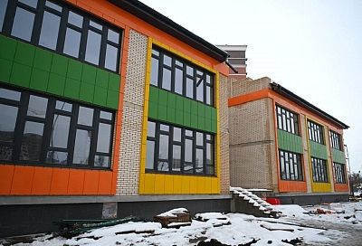 Два детских сада достроят летом на Западном обходе Краснодара