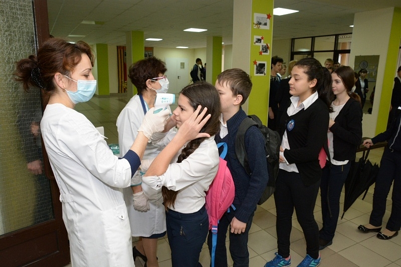 В Краснодарском крае показатель заболеваемости гриппом и ОРВИ в 4 раза ниже эпидпорога