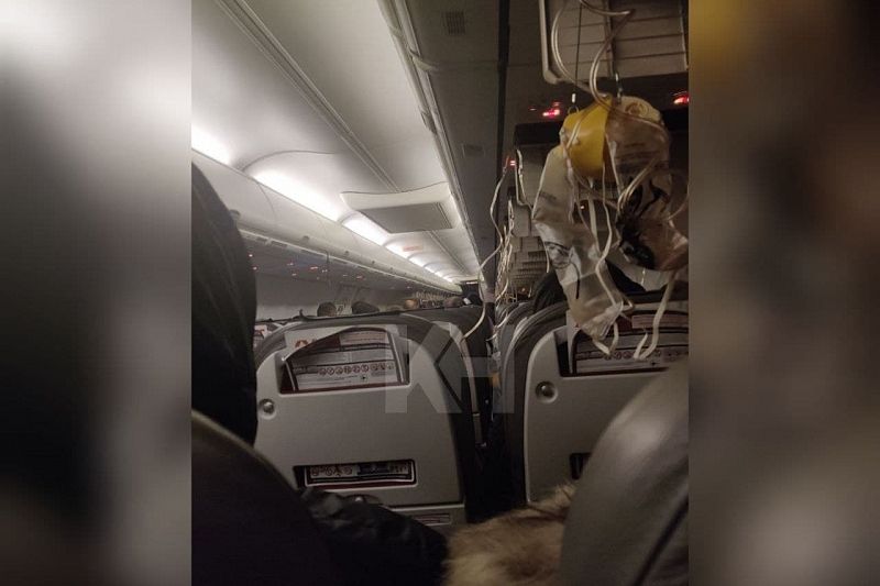 Угроза разгерметизации: самолет Москва – Краснодар совершил вынужденную посадку