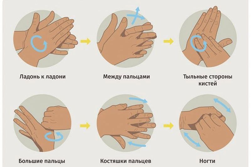 Как правильно мыть руки для защиты от коронавируса