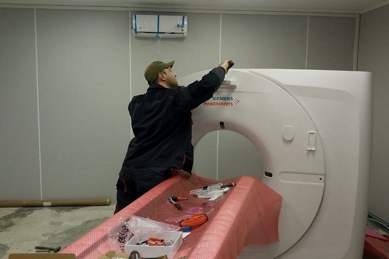 Новый компьютерный томограф получила городская поликлиника № 2 Сочи 