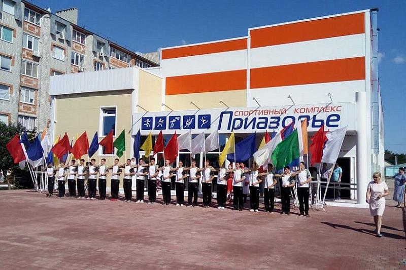 В Краснодарском крае открылся десятый малобюджетный спорткомплекс
