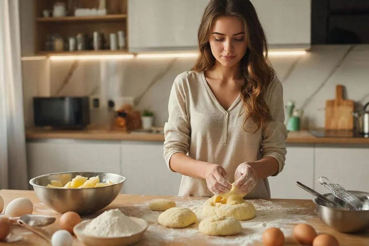 Тесто из картошки — на все случаи: жарим, печём, парим, а результат всегда идеальный