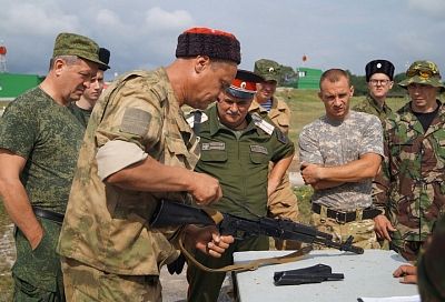 Военно-полевые сборы Кубанского казачьего войска проходят в Краснодарском крае