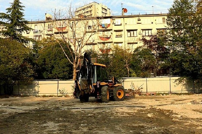 В микрорайоне Донской началось строительство спортивного зала 