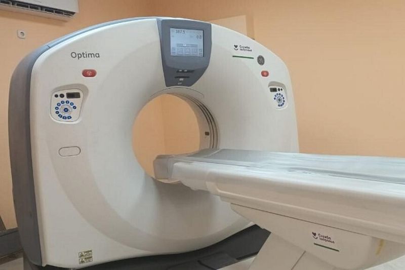 Новый компьютерный томограф установили в Кавказской районной больнице