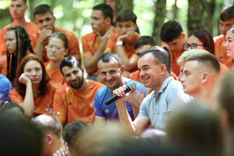 Губернатор Кубани Вениамин Кондратьев посетил краевой молодежный форум «Регион 93»