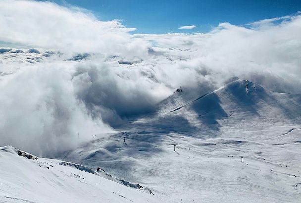 Предупреждение о лавинной опасности в горах Краснодарского края продлили до 20 марта