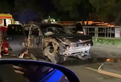 Трое пострадавших от 17 до 22 лет в жестком ДТП на въезде в Краснодар