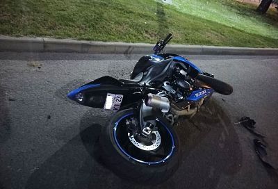 Мотоциклист врезался в столб и погиб в Краснодаре