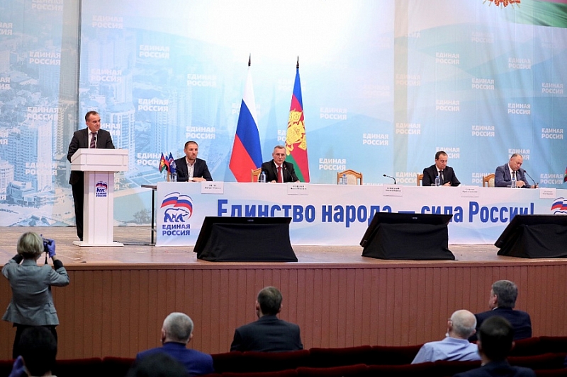 «Единая Россия» выдвинула Вениамина Кондратьева в качестве кандидата на пост губернатора Краснодарского края