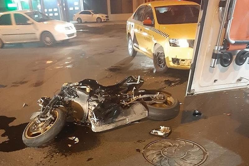 Краснодарские мотоциклисты открыли сезон аварий