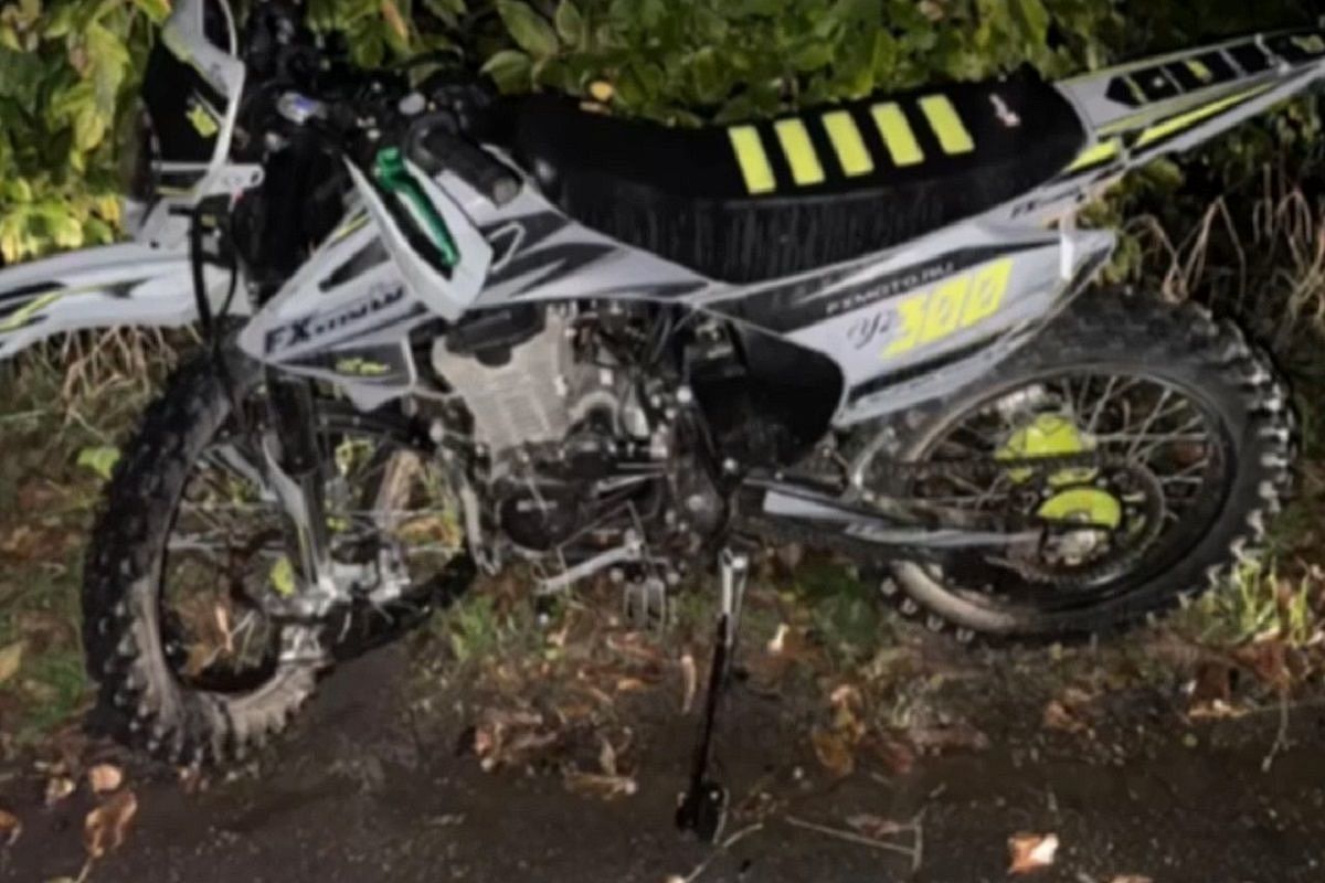 Водитель кроссового мотоцикла врезался в дерево и погиб на Кубани