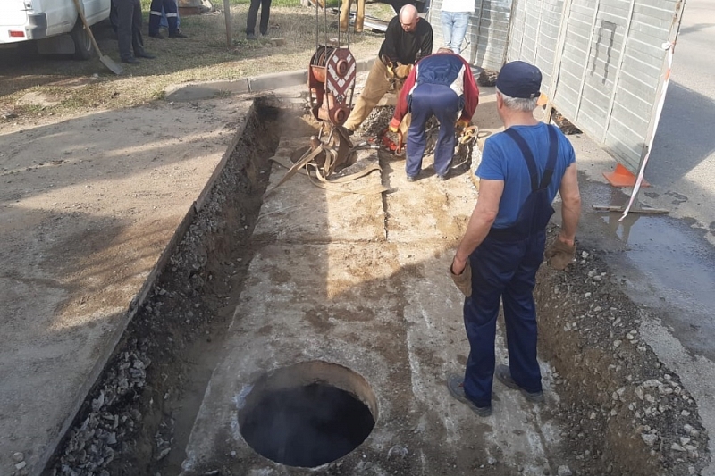 В Краснодаре из-за аварии на теплоцентрали жители Комсомольского микрорайона остались без горячей воды и тепла
