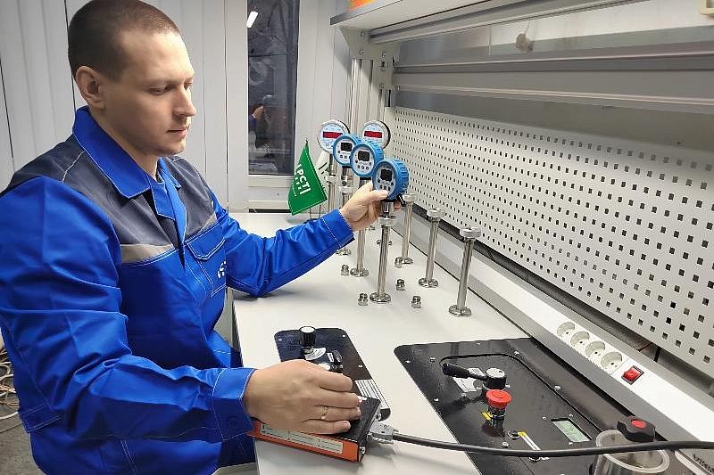 Метрологи Краснодарского ЦСМ запустили в работу новый метрологический стенд с автоматизированным созданием давления