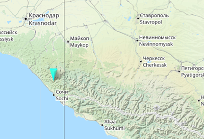 Землетрясение магнитудой 3,5 произошло в горах между Туапсе и Сочи 
