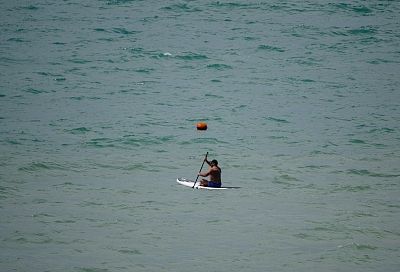 Вода - ледяная: Черное море у берегов Сочи и Анапы остыло до +16 градусов